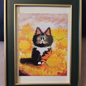 Protecting Her Flowers